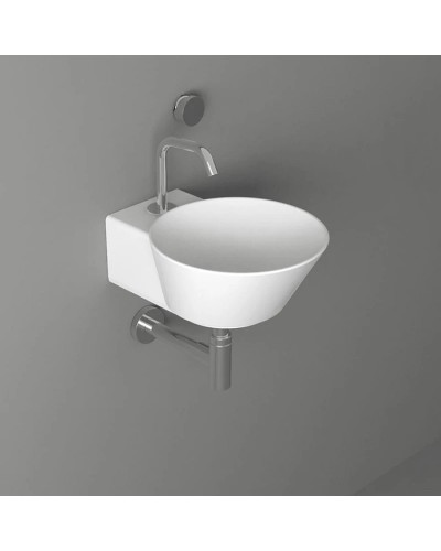 Раковина 33,5x43 см Simas Wave WA05 bix1