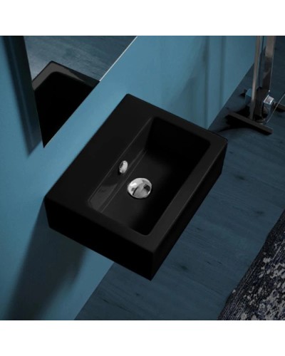 Раковина 43x33,5 см Simas Frozen FZ14nerox1