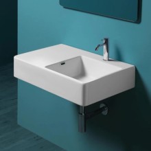 Раковина 75x45 см Simas Lavabi d'arredo QU75Dx1 bi