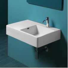 Раковина 75x45 см Simas Lavabi d'arredo QU75Dx1 bi