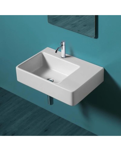 Раковина 65x45 см Simas Lavabi d'arredo QU65Sx1 bi