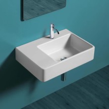 Раковина 65x45 см Simas Lavabi d'arredo QU65Dx1 bi