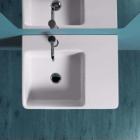 Раковина 60x45 см Simas Lavabi d'arredo QU60Sx1 bi