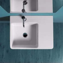 Раковина 60x45 см Simas Lavabi d'arredo QU60Sx1 bi