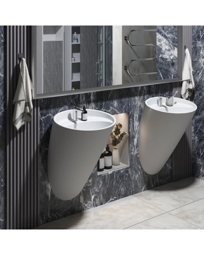 Раковина 53,5х46,5 см Ambassador Queen 116T20102