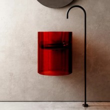 Раковина 42х42 см Abber Kristall AT2704Rubin