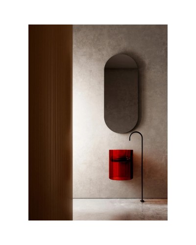 Раковина 42х42 см Abber Kristall AT2704Rubin