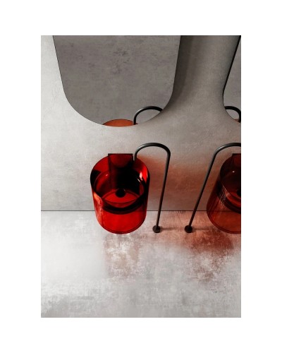 Раковина 42х42 см Abber Kristall AT2704Rubin