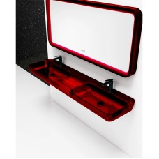 Раковина 150х40 см Abber Kristall AT2807Rubin