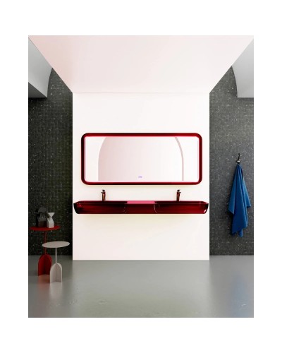 Раковина 150х40 см Abber Kristall AT2807Rubin