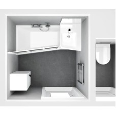 Раковина 50х66,5 см Ravak BeHappy II R XJAP1100001