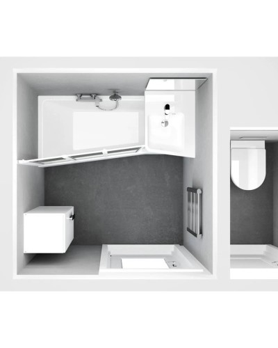 Раковина 50х66,5 см Ravak BeHappy II R XJAP1100001