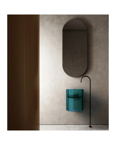 Раковина 42х42 см Abber Kristall AT2704Aquamarin