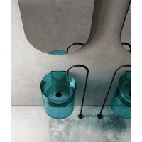 Раковина 42х42 см Abber Kristall AT2704Aquamarin