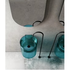 Раковина 42х42 см Abber Kristall AT2704Aquamarin