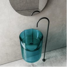 Раковина 42х42 см Abber Kristall AT2704Aquamarin