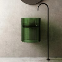 Раковина 42х42 см Abber Kristall AT2704Emerald