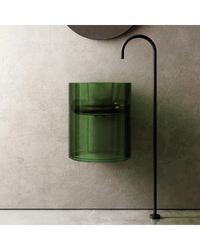 Раковина 42х42 см Abber Kristall AT2704Emerald