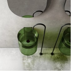 Раковина 42х42 см Abber Kristall AT2704Emerald