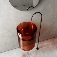 Раковина 42х42 см Abber Kristall AT2704Opal