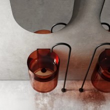 Раковина 42х42 см Abber Kristall AT2704Opal