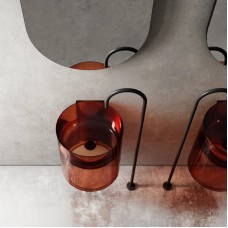 Раковина 42х42 см Abber Kristall AT2704Opal