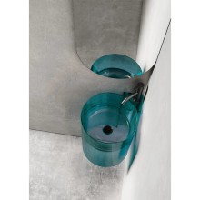 Раковина 42,2х42,2 см Abber Kristall AT2705Aquamarin