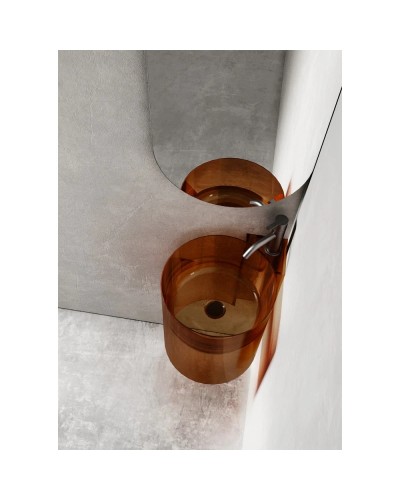 Раковина 42,2х42,2 см Abber Kristall AT2705Opal