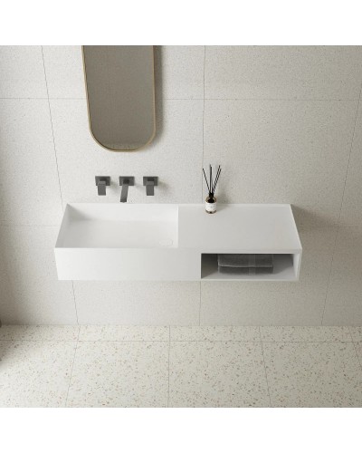 Раковина 80x40 см Vincea VWB-6S180MW