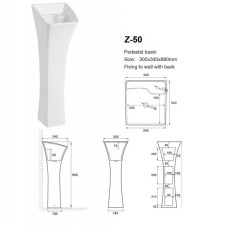 Раковина - Z-50 Zandini