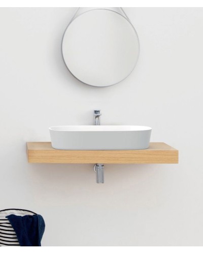 Раковина Artceram Ghost 65 GHL002 01 00 Белая