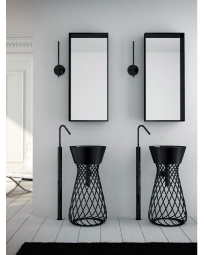 Раковина Artceram Wire 43 WIL001 03 00 Черная