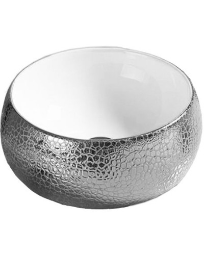 Раковина CeramaLux 40 С1062 Серебряная