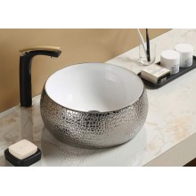 Раковина CeramaLux 40 С1062 Серебряная