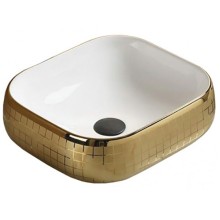 Раковина CeramaLux 45 C1068 Золотая