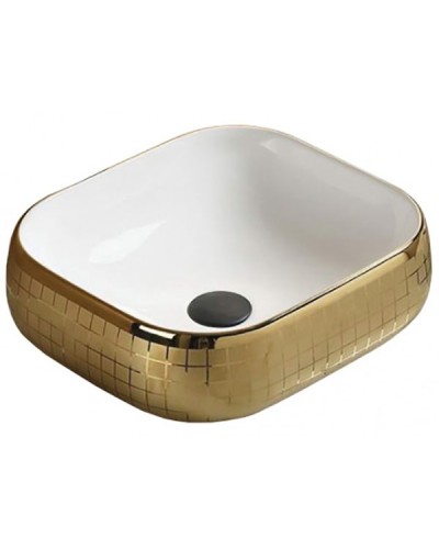 Раковина CeramaLux 45 C1068 Золотая