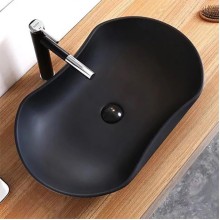 Раковина CeramaLux 67 9175МВ Черный