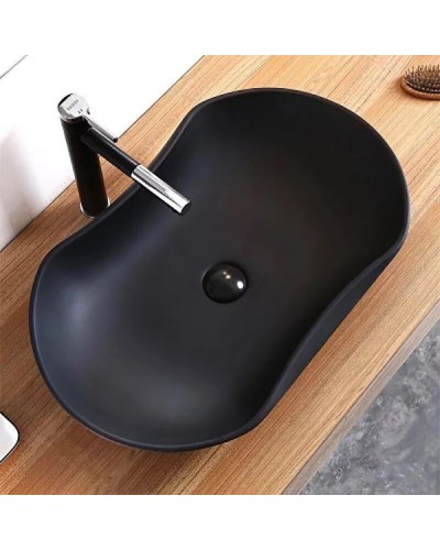 Раковина CeramaLux 67 9175МВ Черный