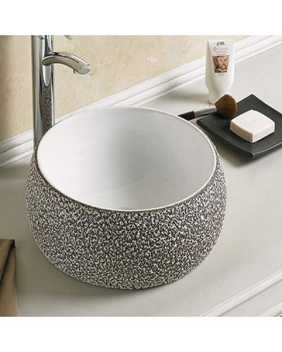 Раковина CeramaLux 40 78217 Серебряная