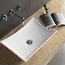 Раковина CeramaLux 57 7701B Белая