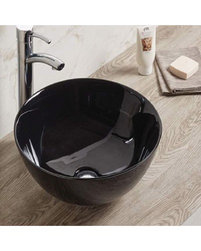 Раковина CeramaLux 41 104B Черная