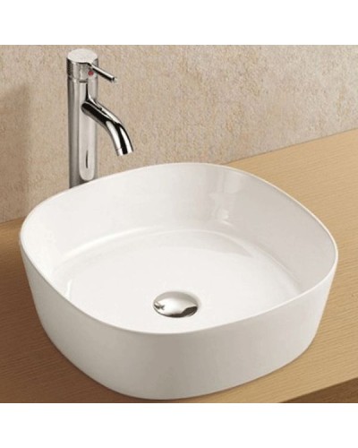 Раковина-чаша WeltWasser Elbach 2198 43 10000003841 Белый глянец