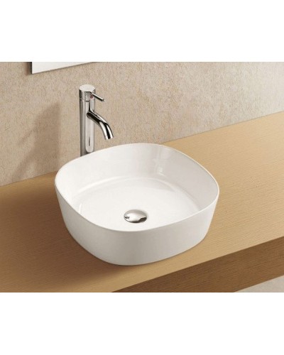 Раковина-чаша WeltWasser Elbach 2198 43 10000003841 Белый глянец