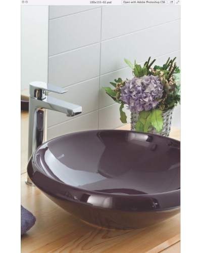 Раковина-чаша Creavit Minimal 45 MN045-00SI00E-0000 Черная