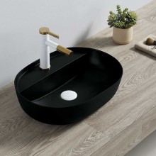 Раковина-чаша Vincea VBS-121MB 50 Черная матовая