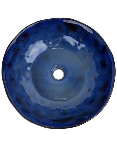 Раковина-чаша Bronze de Luxe Salamander 39 2000 Сине-коричневый глянец