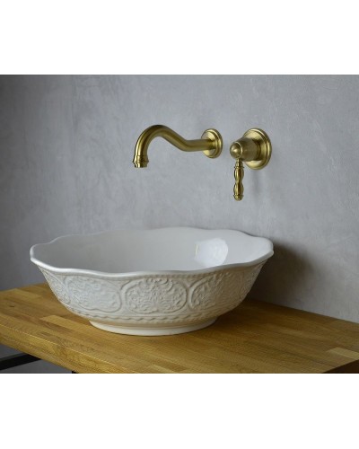 Раковина-чаша Bronze de Luxe 44 2421 Белый глянец