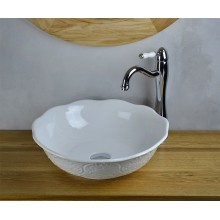 Раковина-чаша Bronze de Luxe 44 2421 Белый глянец