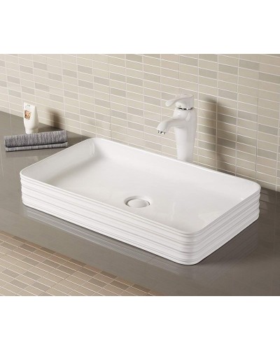 Раковина-чаша CeramaLux 65 W1531 (D1408) Белая