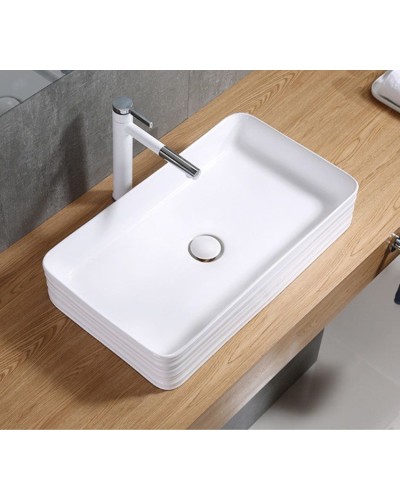 Раковина-чаша CeramaLux 65 W1531 (D1408) Белая